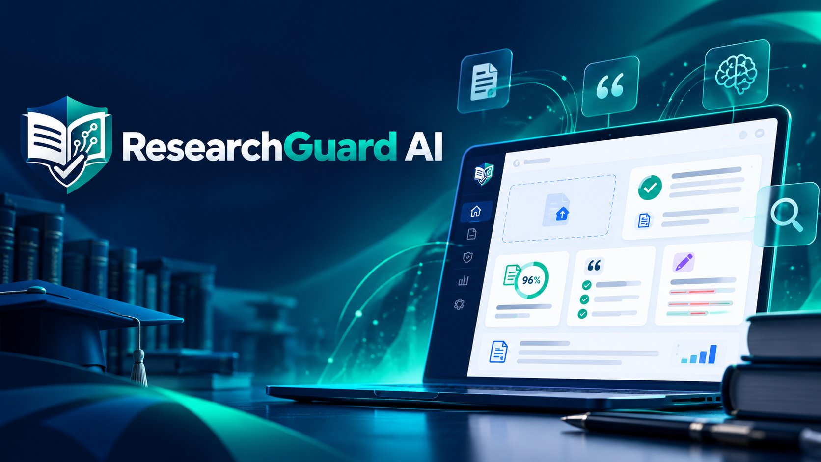 ResearchGuard AI academic analysis dashboard